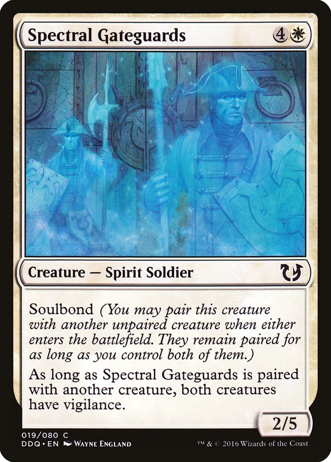 Spectral Gateguards [Duel Decks: Blessed vs. Cursed] | Tables and Towers