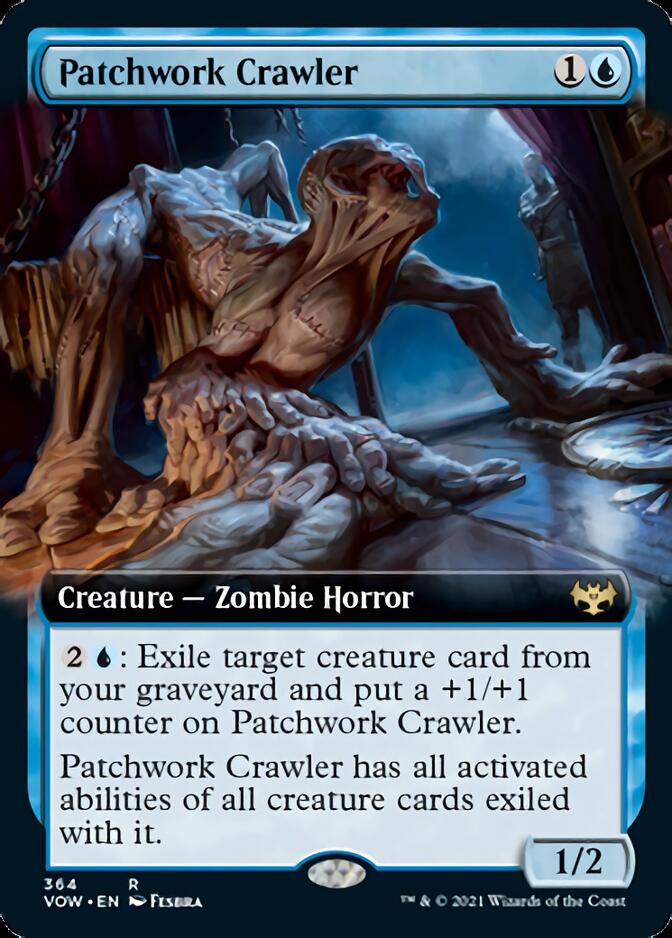 Patchwork Crawler (Extended Art) [Innistrad: Crimson Vow] | Tables and Towers