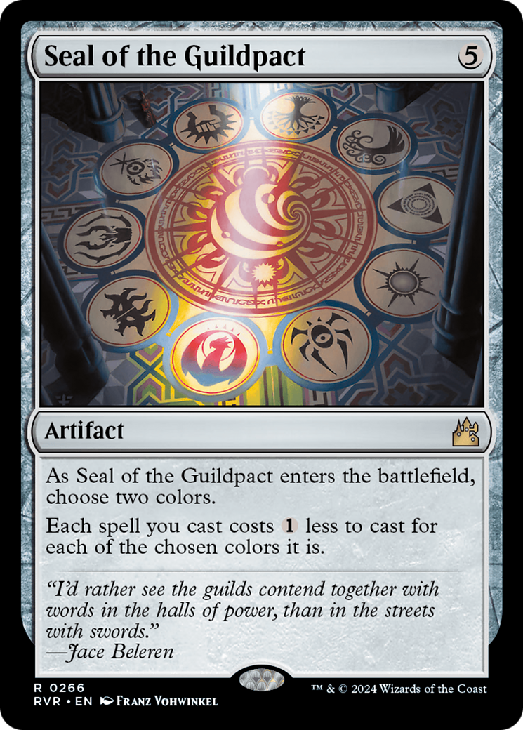 Seal of the Guildpact [Ravnica Remastered] | Tables and Towers
