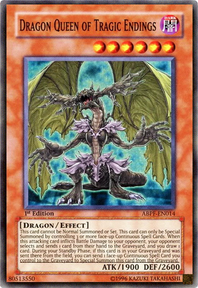 Dragon Queen of Tragic Endings [ABPF-EN014] Super Rare | Tables and Towers