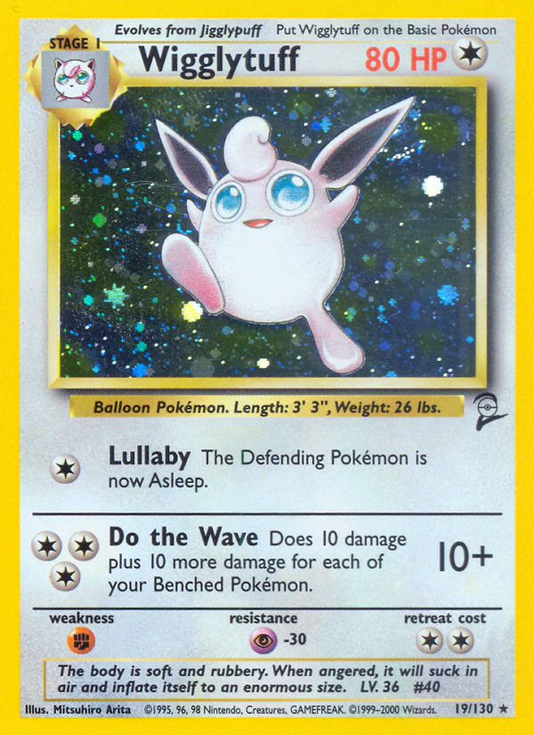 Wigglytuff (19/130) [Base Set 2] | Tables and Towers