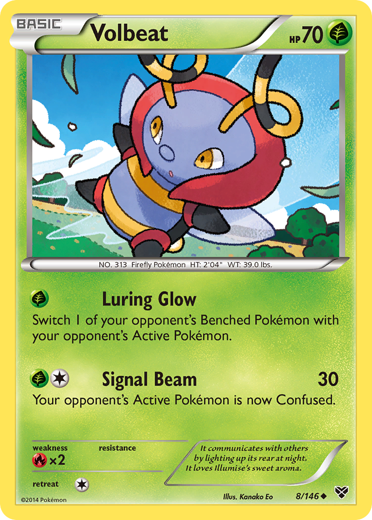 Volbeat (8/146) [XY: Base Set] | Tables and Towers