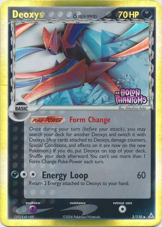 Deoxys (3/110) (Delta Species) (Stamped) [EX: Holon Phantoms] | Tables and Towers