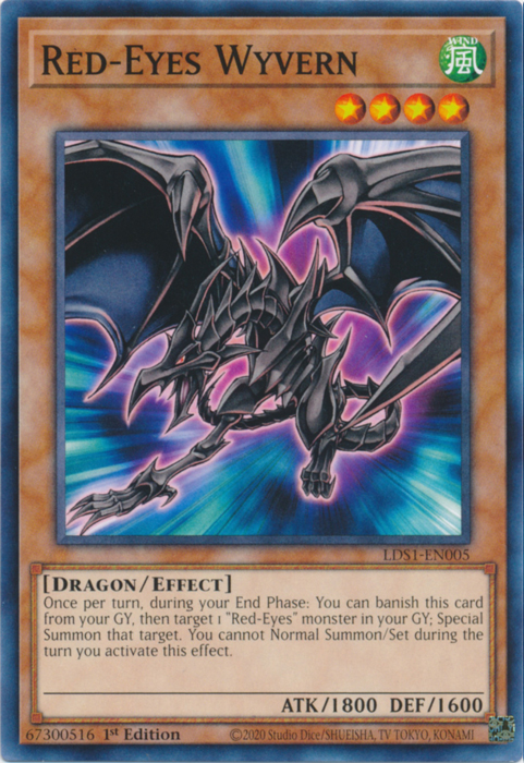 Red-Eyes Wyvern [LDS1-EN005] Common | Tables and Towers