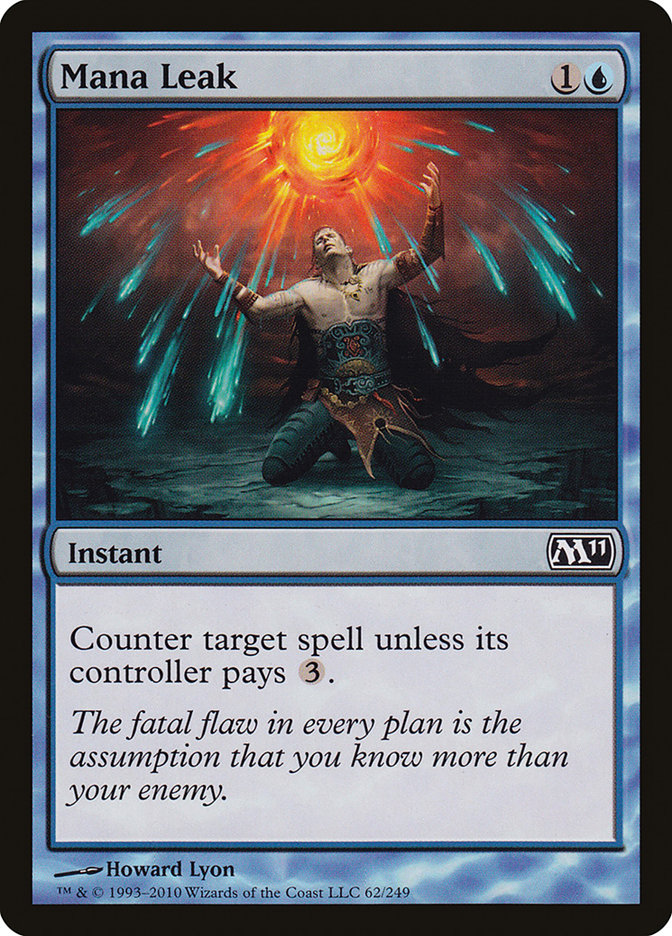 Mana Leak [Magic 2011] | Tables and Towers