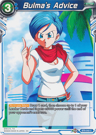 Bulma's Advice (BT8-042) [Malicious Machinations] | Tables and Towers