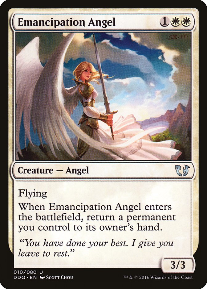 Emancipation Angel [Duel Decks: Blessed vs. Cursed] | Tables and Towers