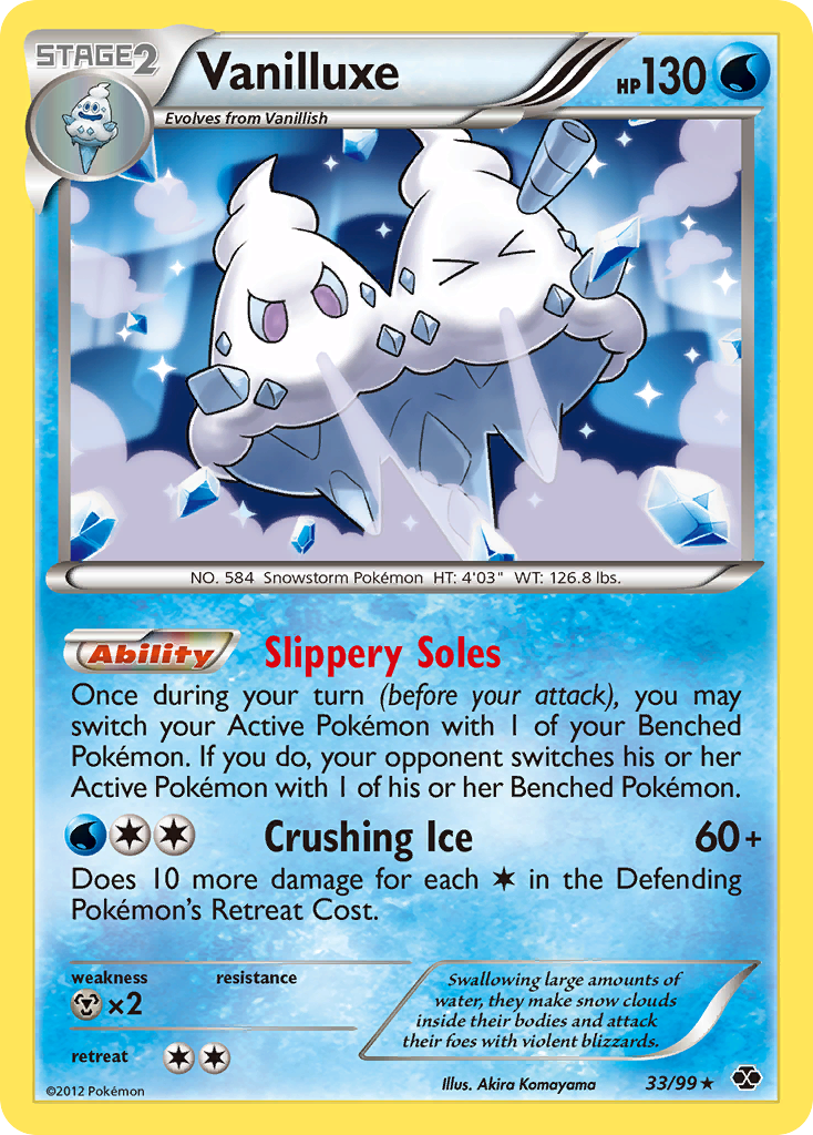 Vanilluxe (33/99) [Black & White: Next Destinies] | Tables and Towers