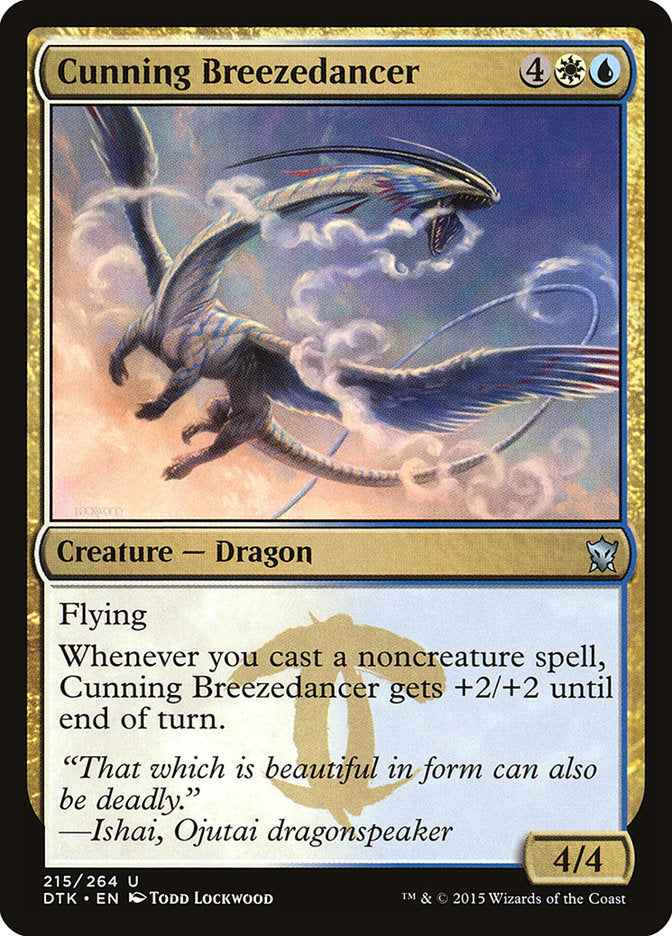 Cunning Breezedancer [Dragons of Tarkir] | Tables and Towers