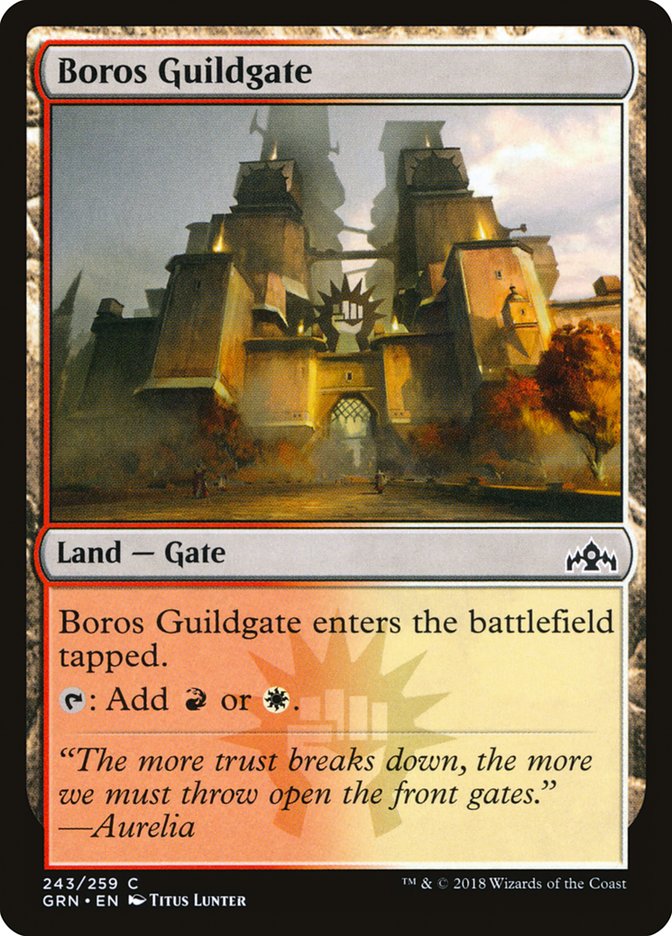 Boros Guildgate (243/259) [Guilds of Ravnica] | Tables and Towers