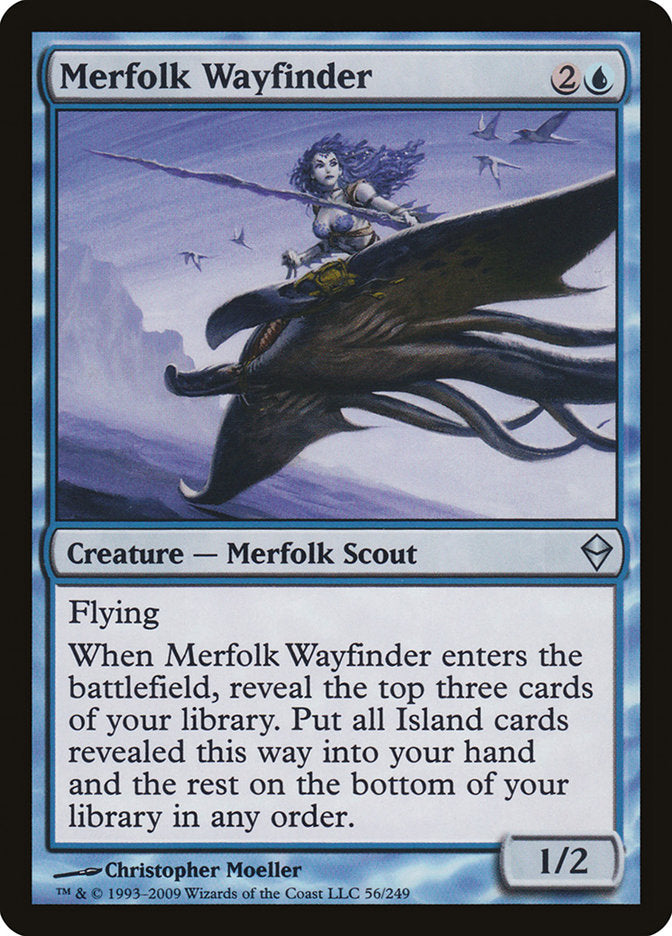 Merfolk Wayfinder [Zendikar] | Tables and Towers