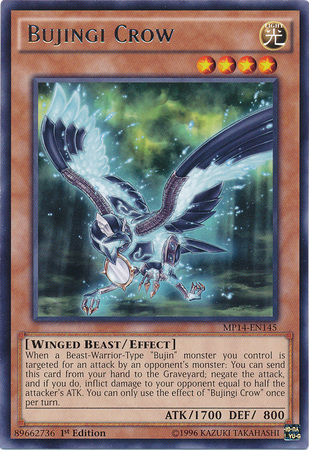 Bujingi Crow [MP14-EN145] Rare | Tables and Towers