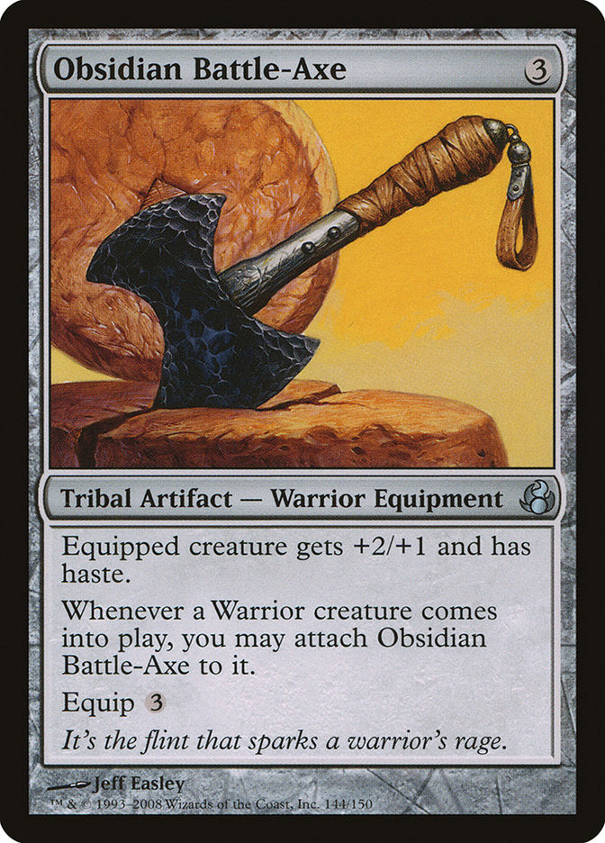 Obsidian Battle-Axe [Morningtide] | Tables and Towers