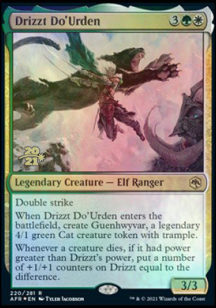 Drizzt Do'Urden [Dungeons & Dragons: Adventures in the Forgotten Realms Prerelease Promos] | Tables and Towers