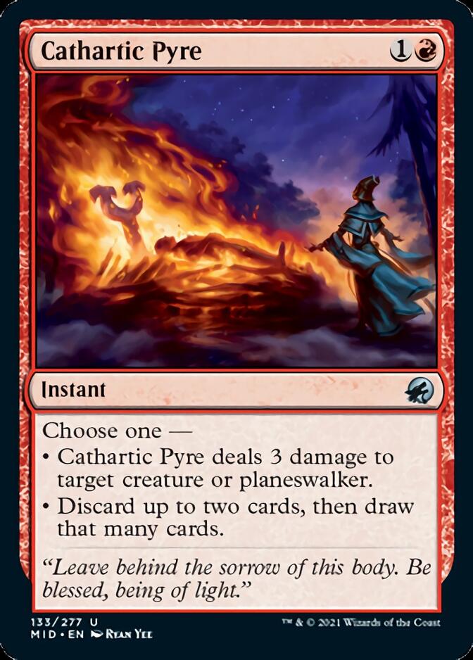 Cathartic Pyre [Innistrad: Midnight Hunt] | Tables and Towers