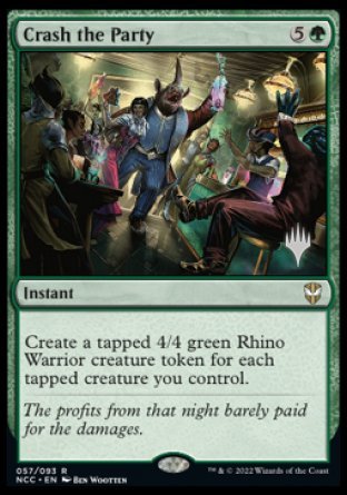 Crash the Party (Promo Pack) [Streets of New Capenna Commander Promos] | Tables and Towers