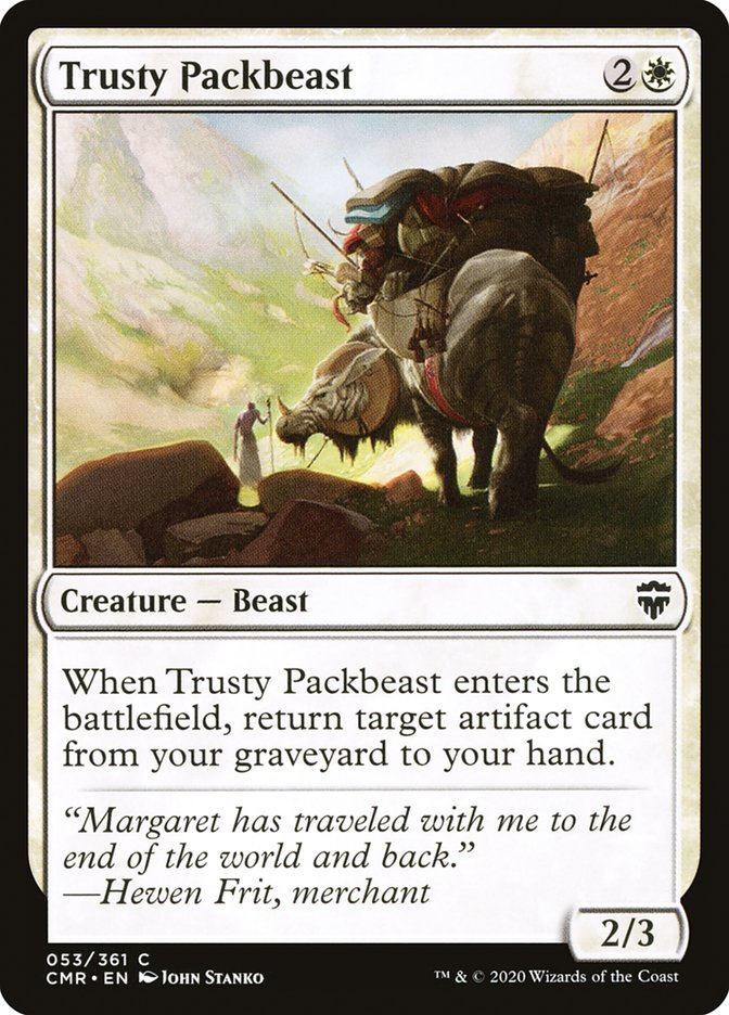 Trusty Packbeast [Commander Legends] | Tables and Towers