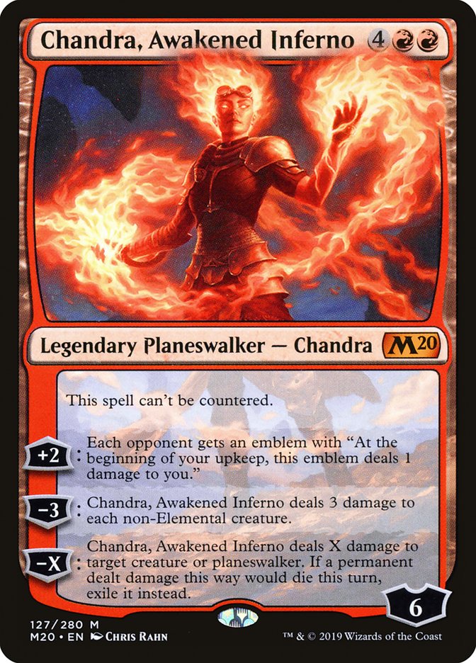 Chandra, Awakened Inferno [Core Set 2020] | Tables and Towers