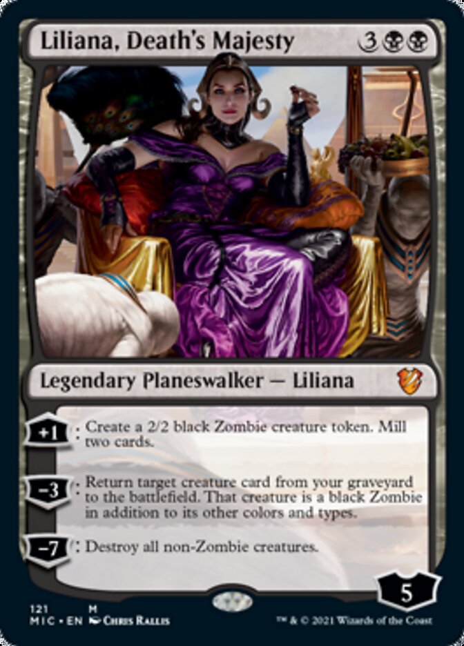 Liliana, Death's Majesty [Innistrad: Midnight Hunt Commander] | Tables and Towers