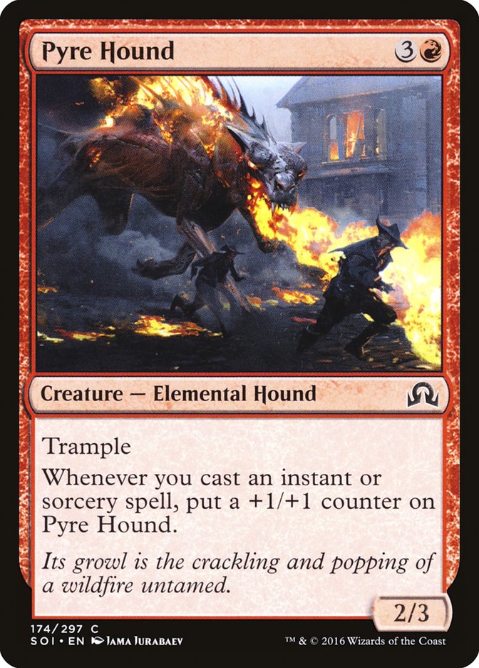 Pyre Hound [Shadows over Innistrad] | Tables and Towers