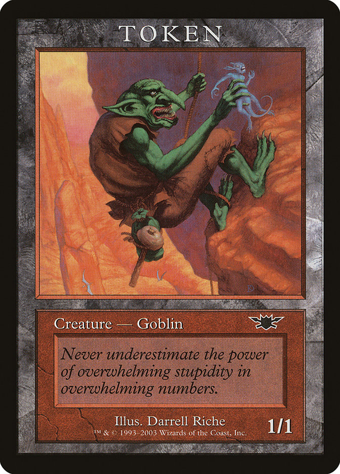 Goblin Token [Magic Player Rewards 2003] | Tables and Towers