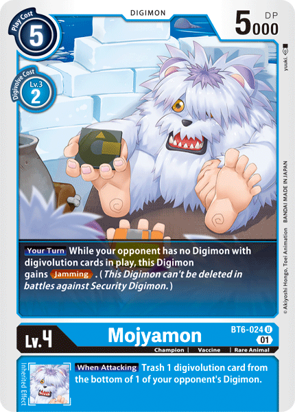 Mojyamon [BT6-024] [Double Diamond] | Tables and Towers