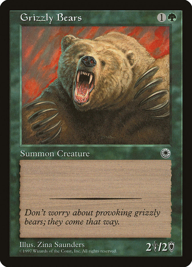 Grizzly Bears [Portal] | Tables and Towers