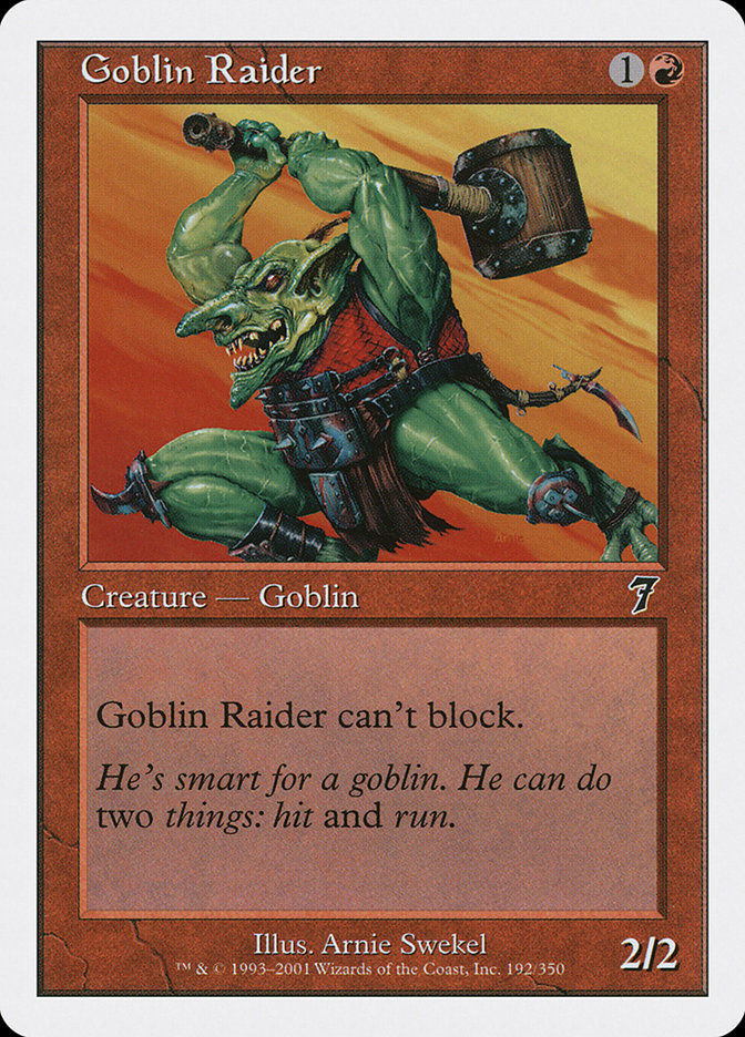 Goblin Raider [Seventh Edition] | Tables and Towers