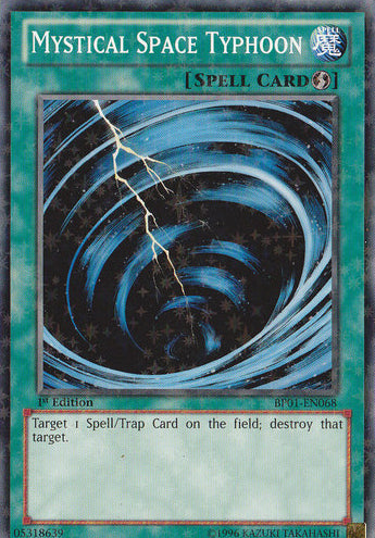 Mystical Space Typhoon [BP01-EN068] Starfoil Rare | Tables and Towers