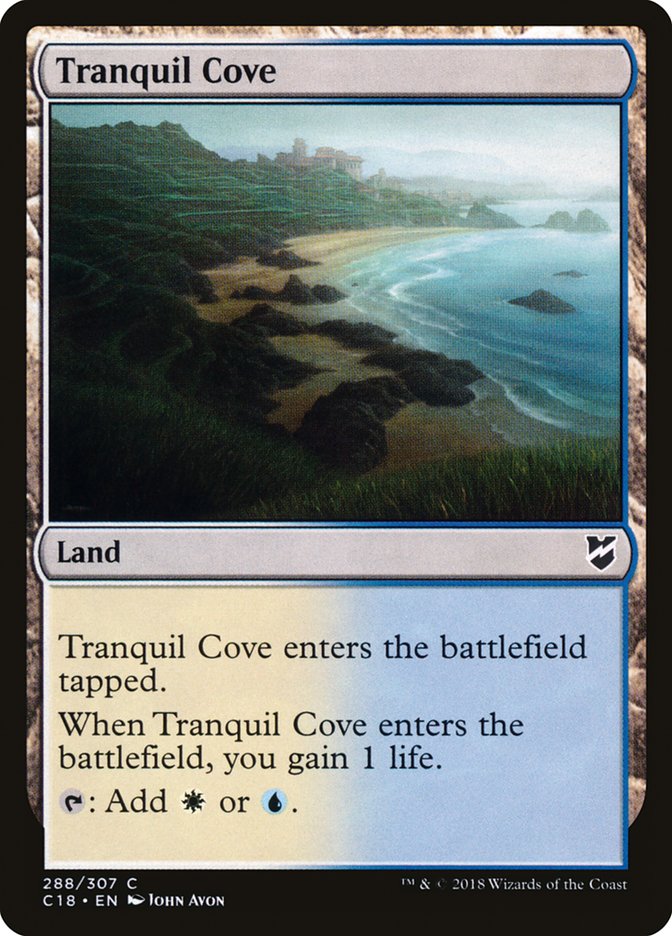 Tranquil Cove [Commander 2018] | Tables and Towers