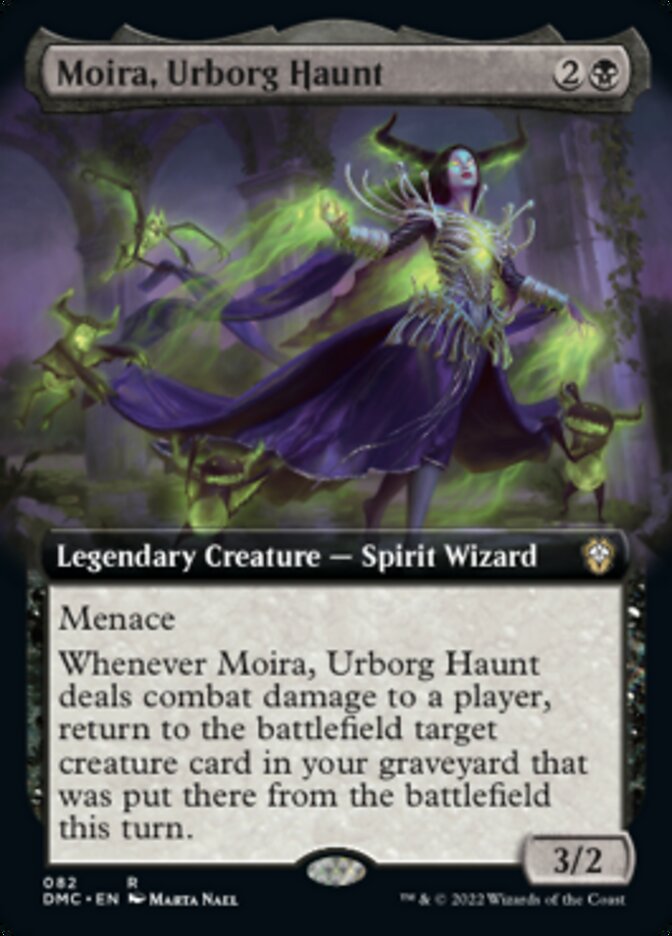 Moira, Urborg Haunt (Extended Art) [Dominaria United Commander] | Tables and Towers