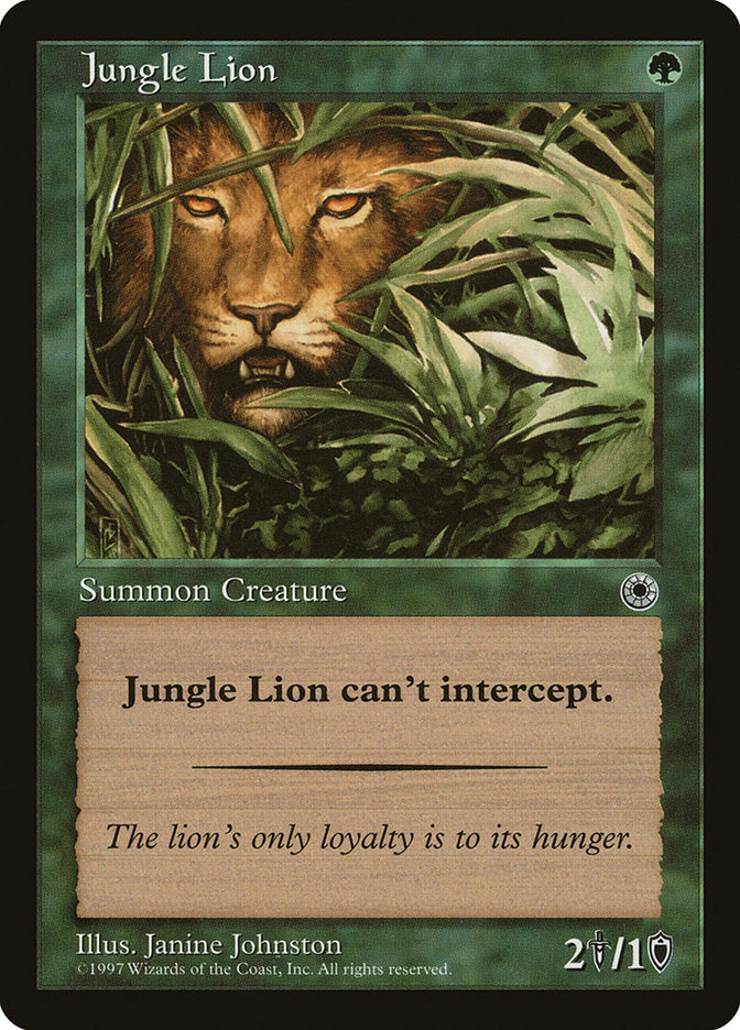 Jungle Lion [Portal] | Tables and Towers