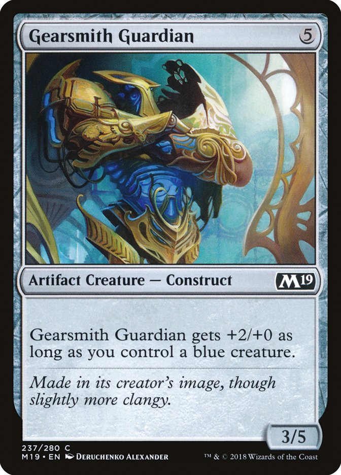 Gearsmith Guardian [Core Set 2019] | Tables and Towers