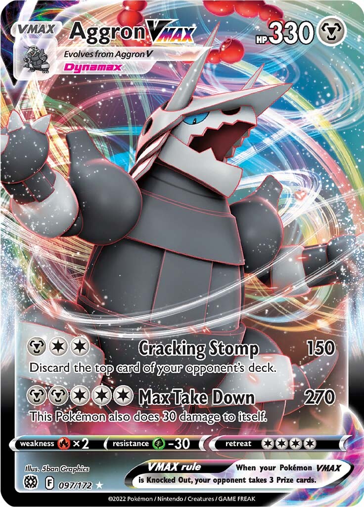 Aggron VMAX (097/172) [Sword & Shield: Brilliant Stars] | Tables and Towers