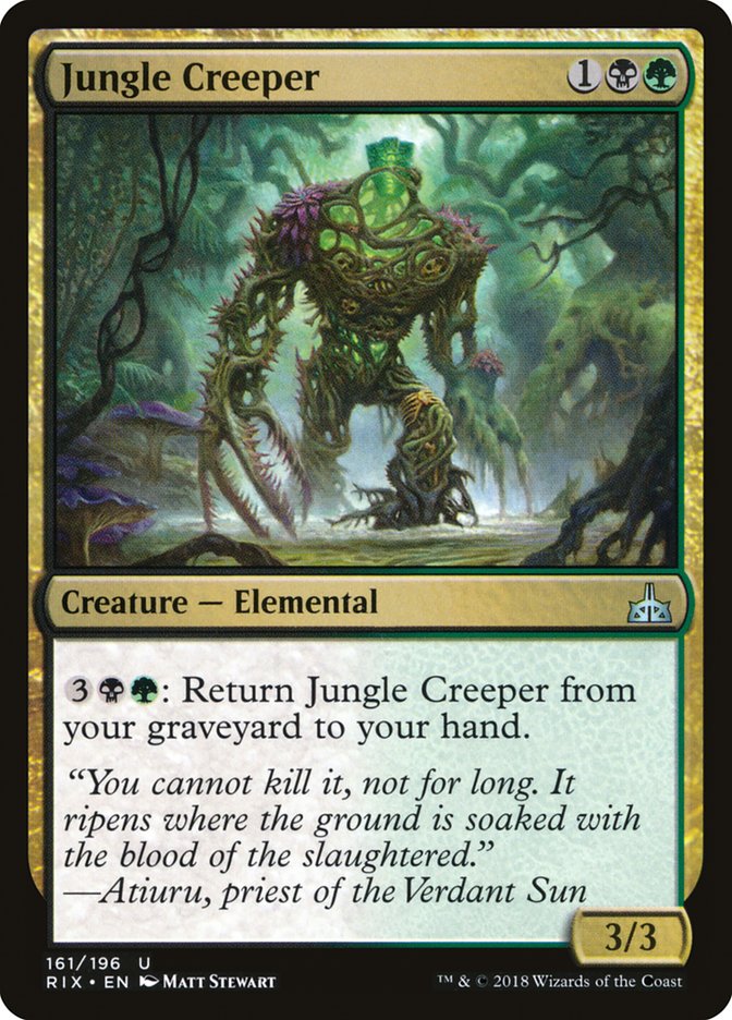 Jungle Creeper [Rivals of Ixalan] | Tables and Towers