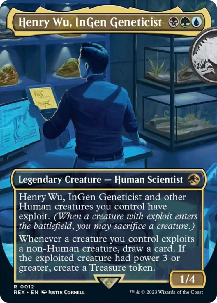 Henry Wu, InGen Geneticist (Borderless) [Jurassic World Collection] | Tables and Towers