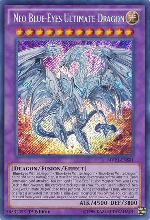 Neo Blue-Eyes Ultimate Dragon [MVP1-ENS01] Secret Rare | Tables and Towers