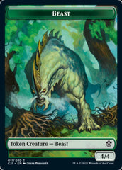 Beast (011) // Insect Double-Sided Token [Commander 2021 Tokens] | Tables and Towers