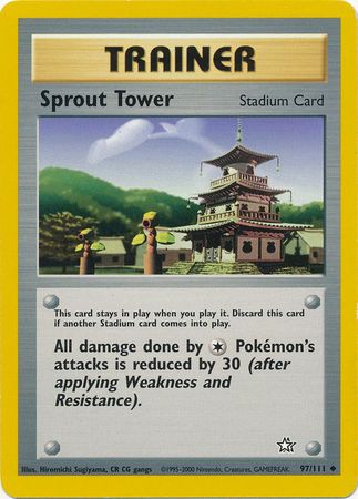 Sprout Tower (97/111) [Neo Genesis Unlimited] | Tables and Towers