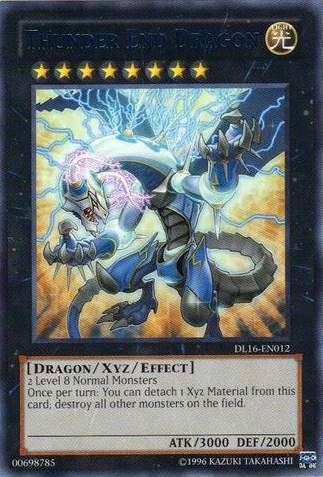 Thunder End Dragon (Blue) [DL16-EN012] Rare | Tables and Towers