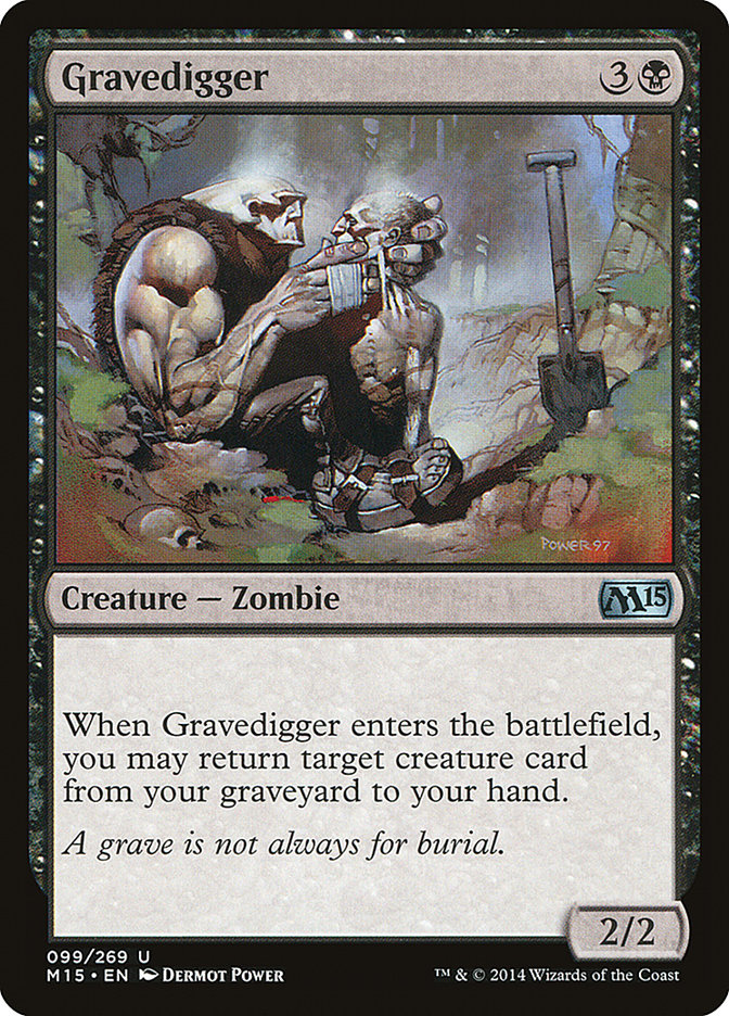 Gravedigger [Magic 2015] | Tables and Towers