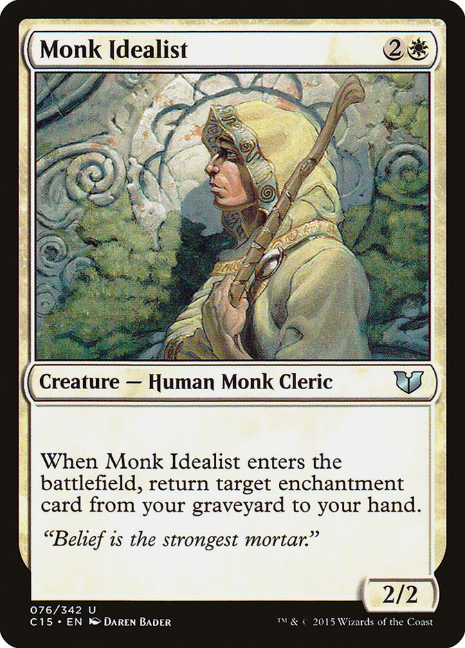 Monk Idealist [Commander 2015] | Tables and Towers