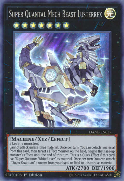 Super Quantal Mech Beast Lusterrex [DANE-EN037] Super Rare | Tables and Towers