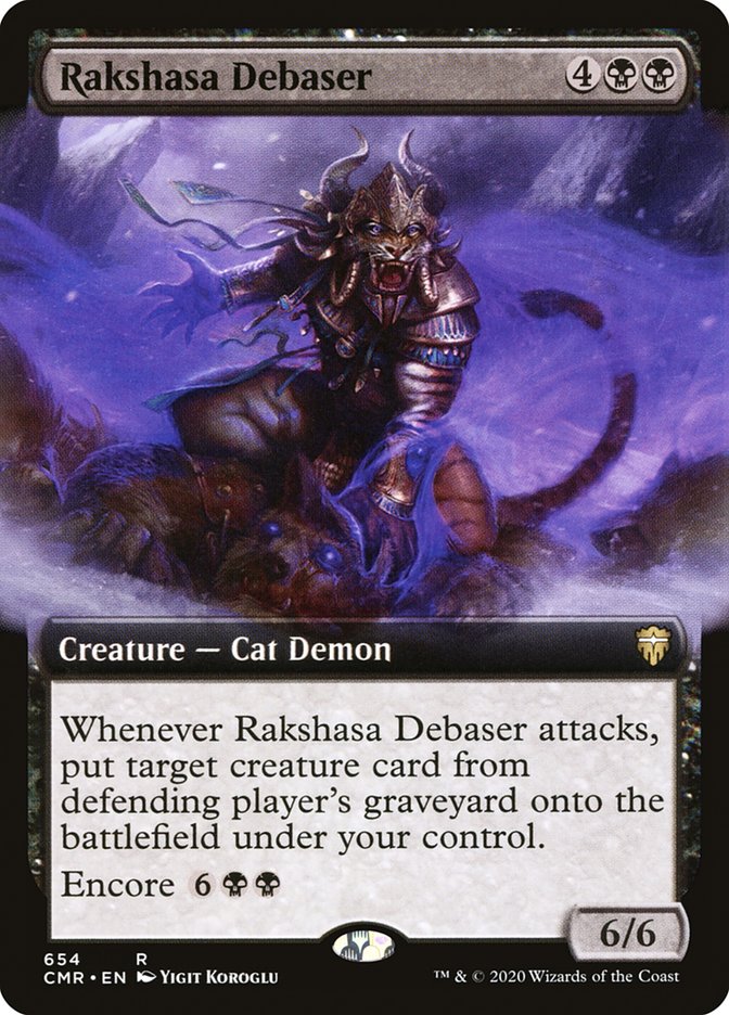 Rakshasa Debaser (Extended Art) [Commander Legends] | Tables and Towers