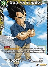 Vegeta, Time for Vacation (EX09-02) [Saiyan Surge] | Tables and Towers