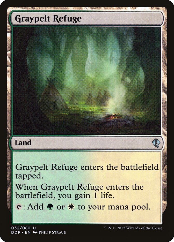 Graypelt Refuge [Duel Decks: Zendikar vs. Eldrazi] | Tables and Towers