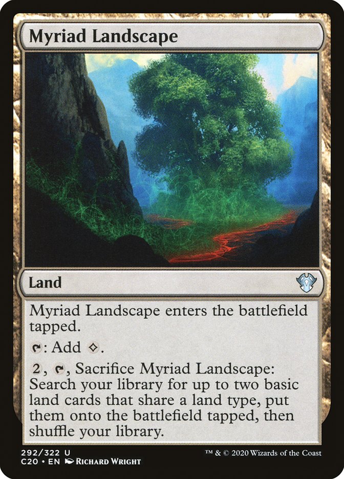 Myriad Landscape [Commander 2020] | Tables and Towers