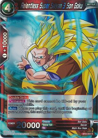 Relentless Super Saiyan 3 Son Goku (BT2-004) [Union Force] | Tables and Towers