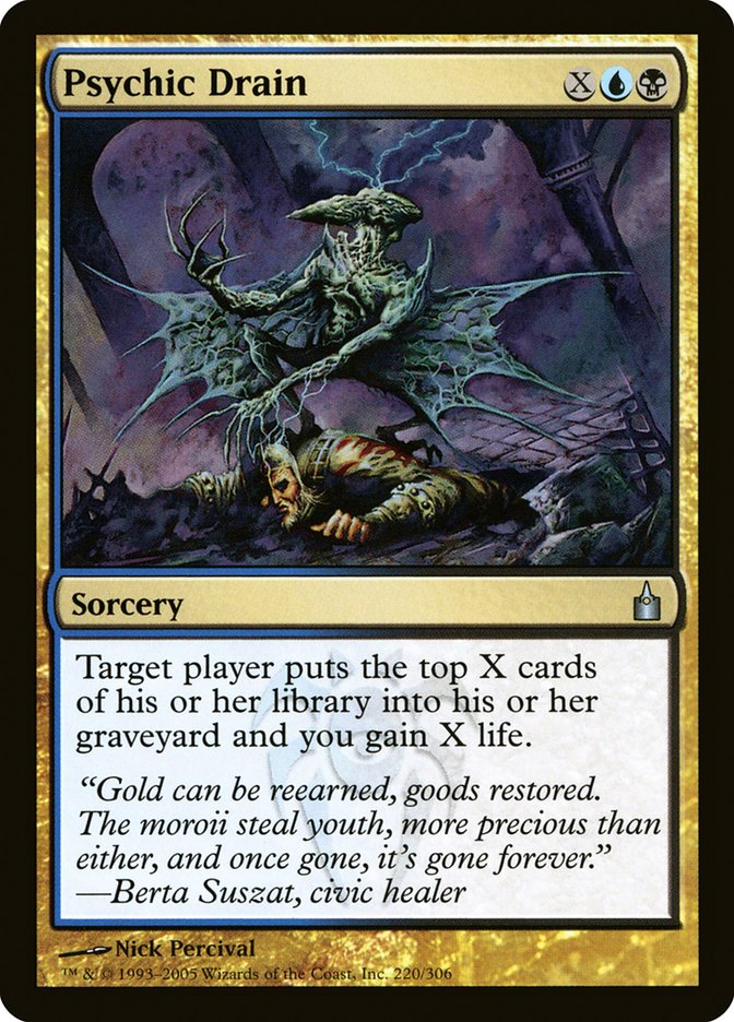 Psychic Drain [Ravnica: City of Guilds] | Tables and Towers