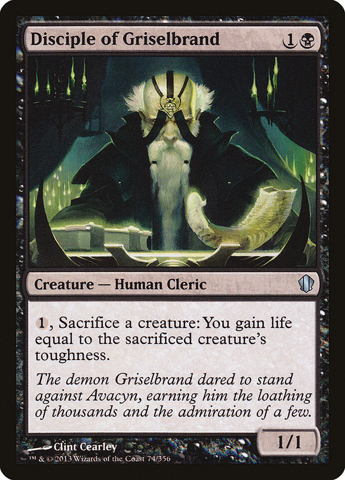 Disciple of Griselbrand [Commander 2013] | Tables and Towers